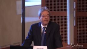 Gentiloni: “L’Italia ha bisogno del rilancio della crescita, non di fiammate di autolesionismo”