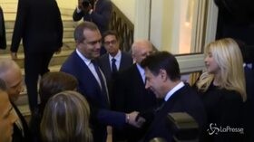 Conte a Napoli per un evento benefico: prima uscita pubblica con la compagna Olivia Paladino