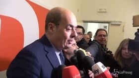 Direzione Pd, Zingaretti: “Partito unito per il bene dell’Italia”