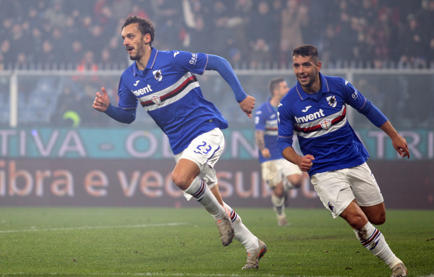 Serie A, il Derby lo risolve Gabbiadini: festa Samp, Genoa all’inferno