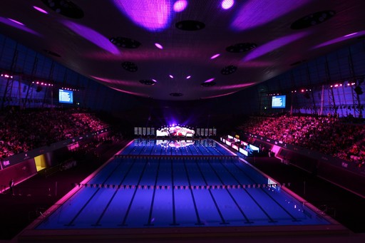 Isl: temporanea ed ecosostenibile, Myrtha ‘firma’ piscina Las Vegas