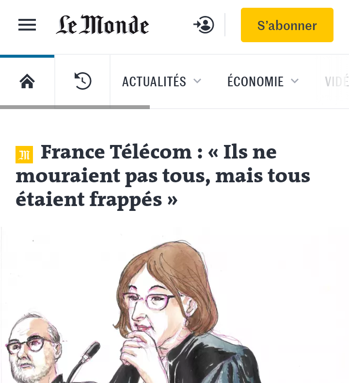 France Telecom, suicidi dipendenti: dirigenti condannati