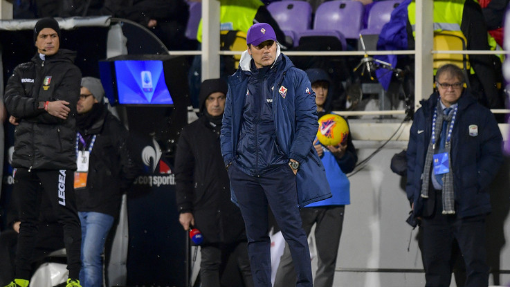 Fiorentina, Montella: "Io parafulmini, commessi errori non solo da me"