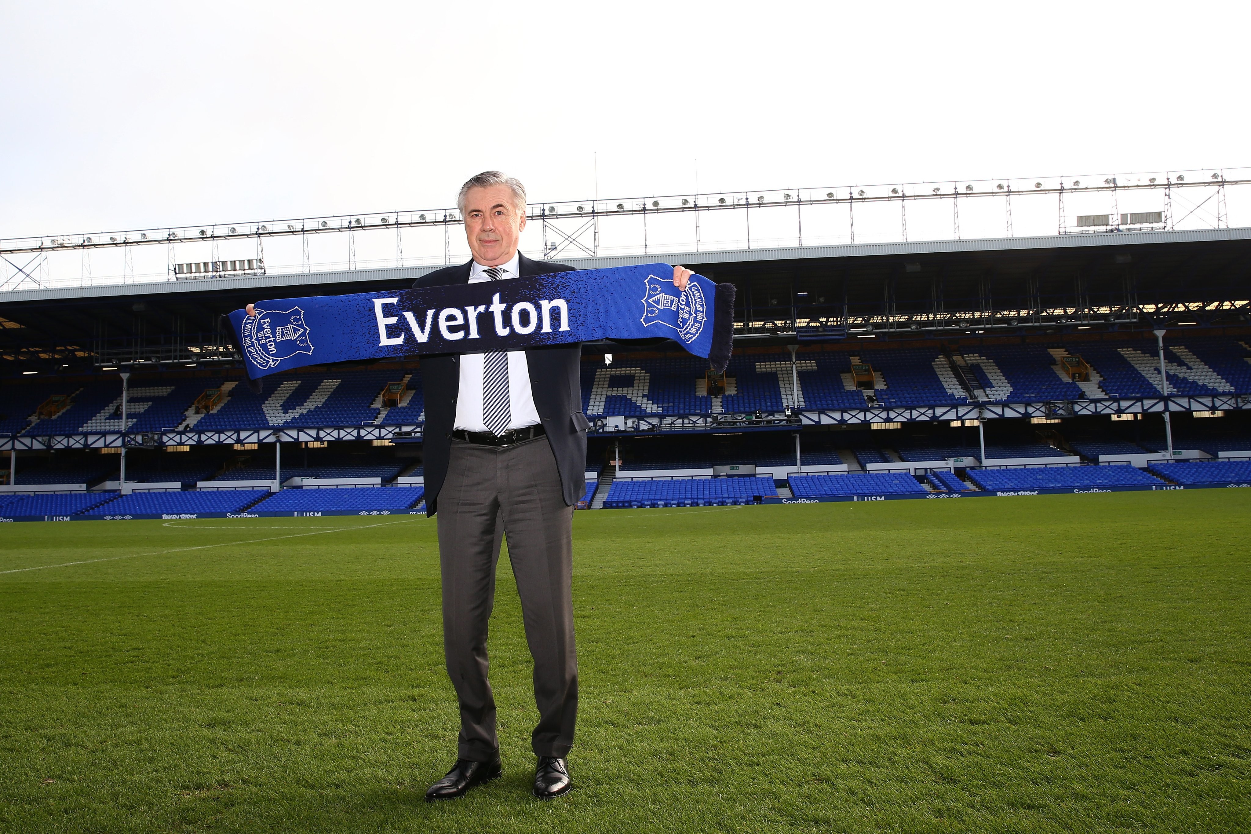 Ancelotti: “Voglio portare l’Everton in alto ma servirà pazienza”