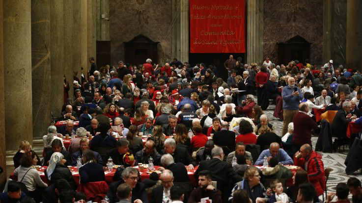 Natale, in oltre 60mila ai pranzi della Comunità di Sant'Egidio
