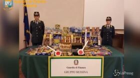 Messina, fuochi d’artificio venduti sui social network: sequestro della Guardia di Finanza
