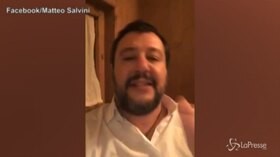 Il messaggio di fine anno di Salvini: “Se nel 2020 sarò processato, lo farò a nome di un popolo”