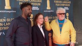 Ai Golden Globe anche Pedro Almodovar e Antonio Banderas