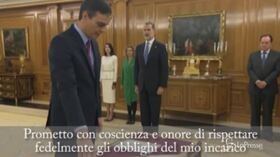 Spagna, Sanchez giura come primo ministro davanti al re Felipe VI