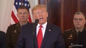 Iran, Trump: “Con me presidente non avrà mai la bomba atomica”