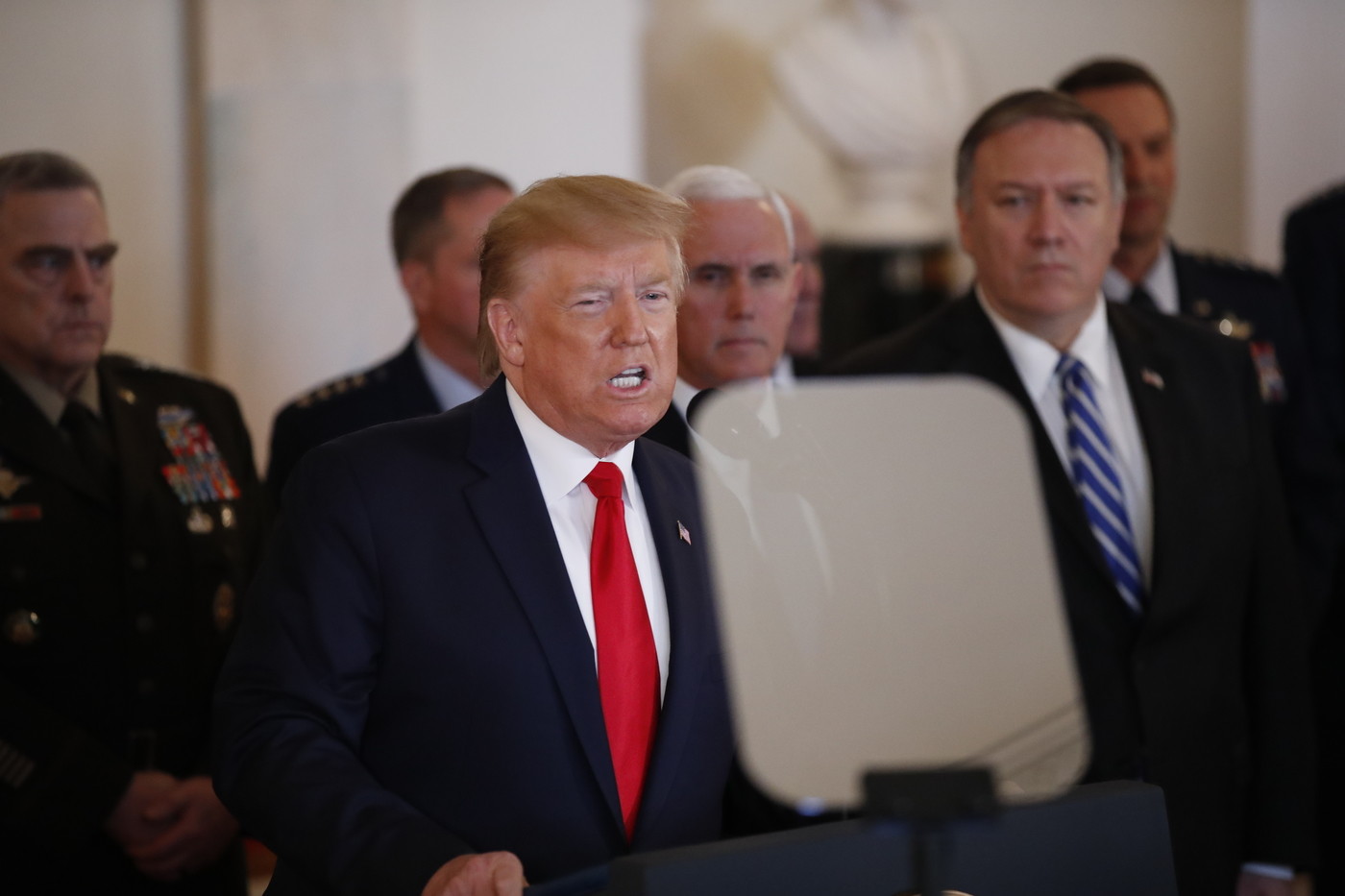 Iran lancia missili su forze Usa in Iraq. Trump: Nuove sanzioni, ma pronti alla pace