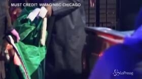 Un coyote semina il panico a Chicago, le immagini della cattura