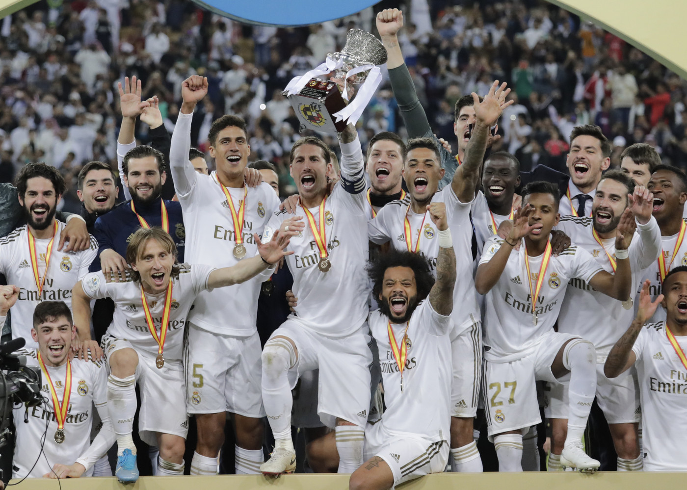 Supercoppa Spagna, trionfo Real Madrid: battuto l’Atletico ai rigori