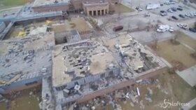 Usa, tornado in South Carolina: le immagini da un drone