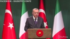 Libia, Erdogan a Conte: “Apprezzo gli sforzi italiani per la tregua”
