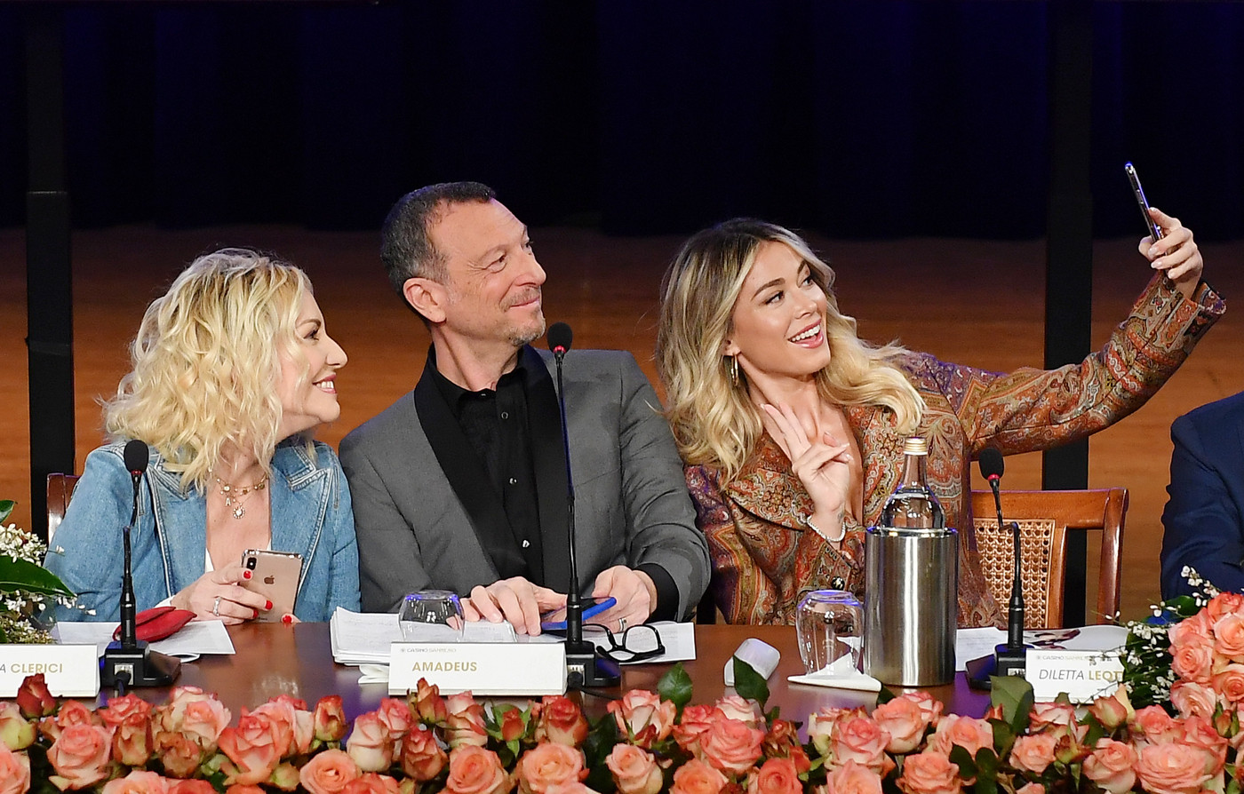 Sanremo 70: Leotta, Bellucci, Venier e Jebreal sul palco