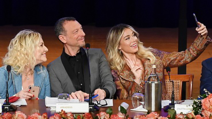 Sanremo 70: Leotta, Bellucci, Venier e Jebreal sul palco