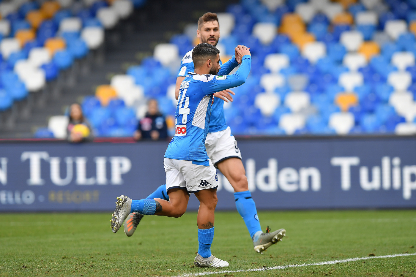 Coppa Italia, Napoli-Perugia 2-0: Azzurri ai quarti