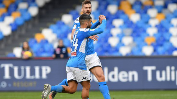 Coppa Italia, Napoli-Perugia 2-0: Azzurri ai quarti