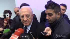 Scontro metro Napoli, De Luca: “Disponibili a trasferire sei treni Eav”