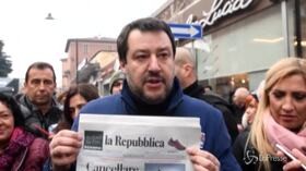 Salvini: “Titolo di Repubblica? Di una violenza senza precedenti”
