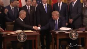 Dazi: accordo Cina-Usa, la storica firma alla Casa Bianca