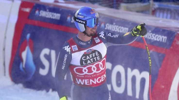 Sci: Paris secondo nella discesa libera di Wengen, vittoria a Feuz