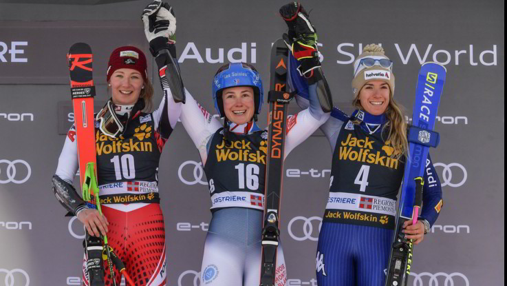 Sci, Marta Bassino sul podio nel parallelo al Sestriere