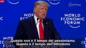 Davos, Trump contro gli ambientalisti “profeti di sventura”