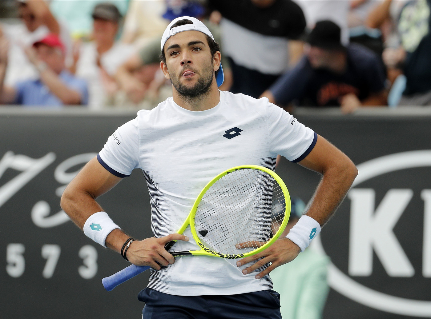 Australian Open: Berrettini fuori al quinto, out anche Sinner