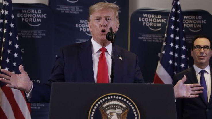 Davos, Trump minaccia dazi auto Ue. Gualtieri: intesa o web tax