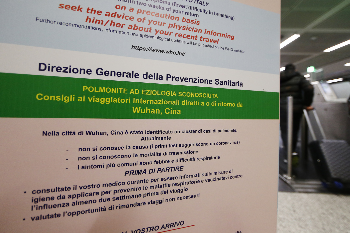 Virus cinese, task force ministero Salute. Speranza: SSN affronterà ogni evenienza