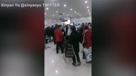 Virus Cina: pazienti in coda negli ospedali di Wuhan