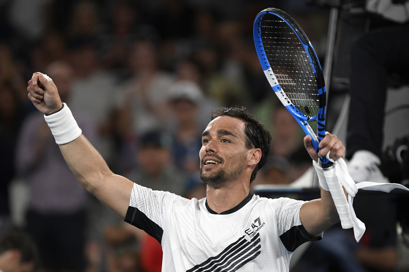 Australian Open, Fognini agli ottavi di finale