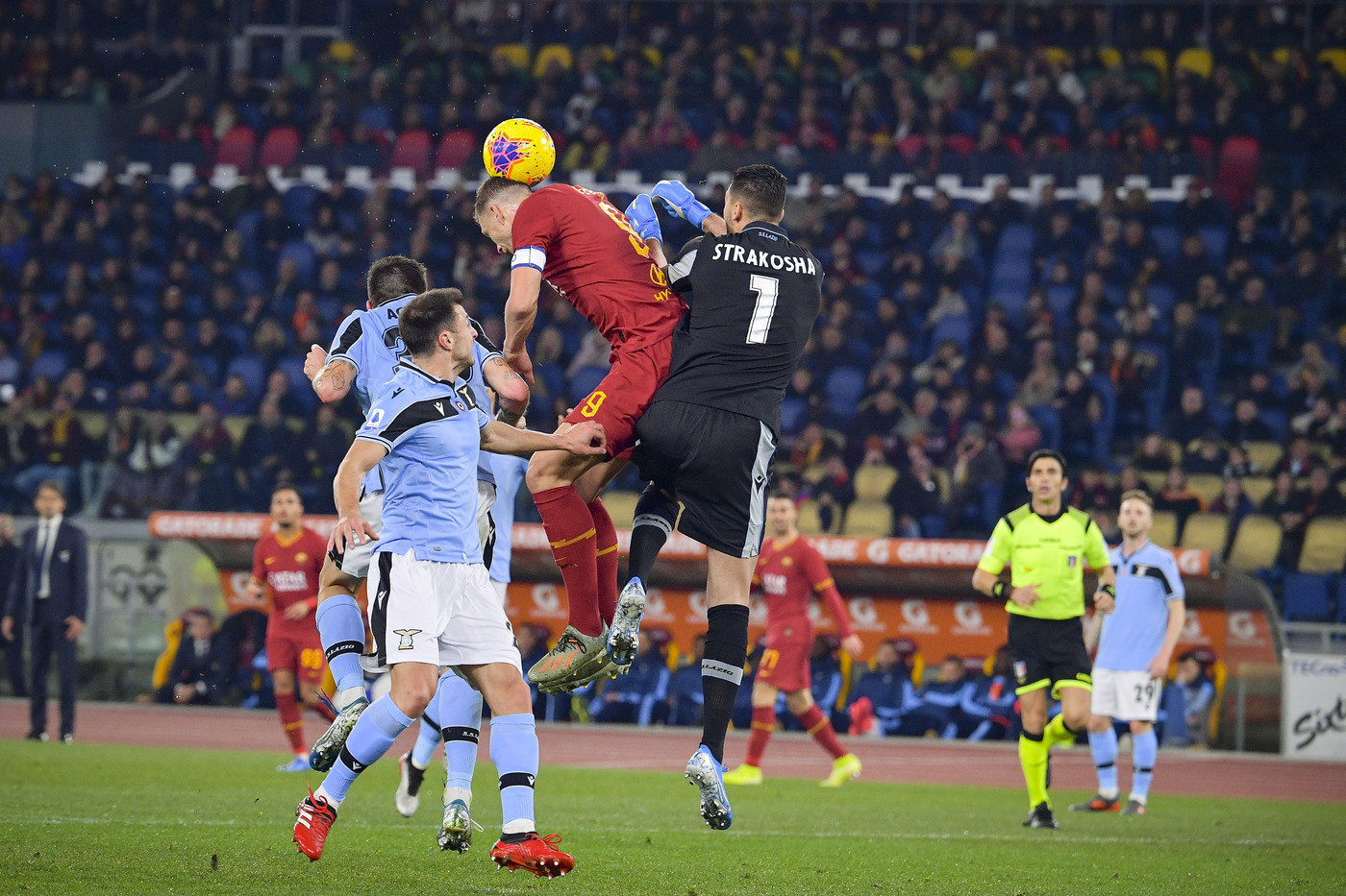 Finisce pari il derby capitolino: Roma-Lazio 1-1