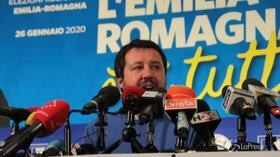 Regionali, Salvini: “Un’emozione essere in partita in Emilia-Romagna”