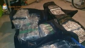Como, sequestrati oltre 200kg di stupefacenti e 4 armi da fuoco