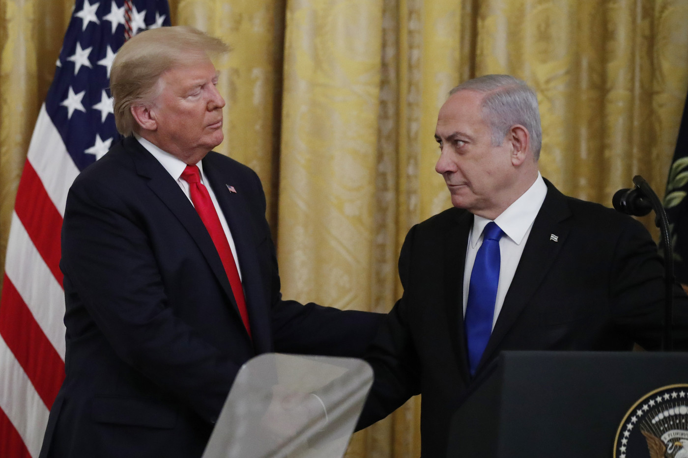 Medioriente: Trump presenta il suo piano per due Stati: “Vantaggi per israeliani e palestinesi”