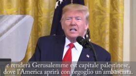 Medio Oriente, Trump: “Gerusalemme est capitale della Palestina”