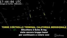 Kobe Bryant, le comunicazioni con la torre di controllo