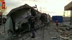 Deraglia treno Frecciarossa a Lodi: morti due macchinisti