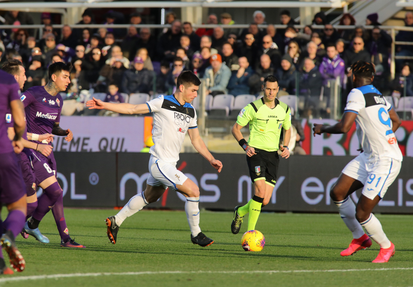 L’Atalanta espugna il Franchi: 2-1 alla Fiorentina