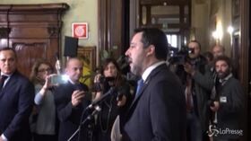 Gregoretti, Salvini: “Io non scappo e attendo sereno il giudizio”