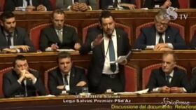 Coronavirus, Salvini: “Speranza coraggioso, per fortuna c’è lui”