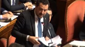 Gregoretti, Salvini: “Il mio è un precedente pericoloso, condivido l’intervento di Casini”