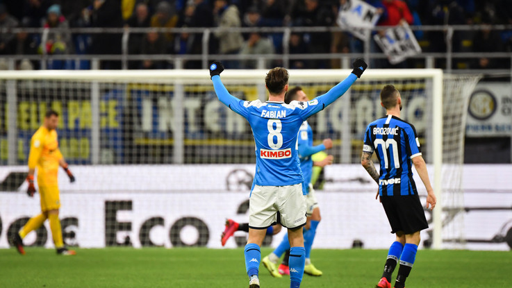 Coppa Italia, il Napoli espugna San Siro: Inter battuta 1-0