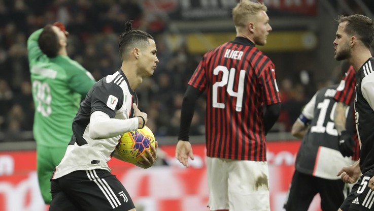 Calcio, Coppa Italia: Milan-Juventus 1-1 il finale