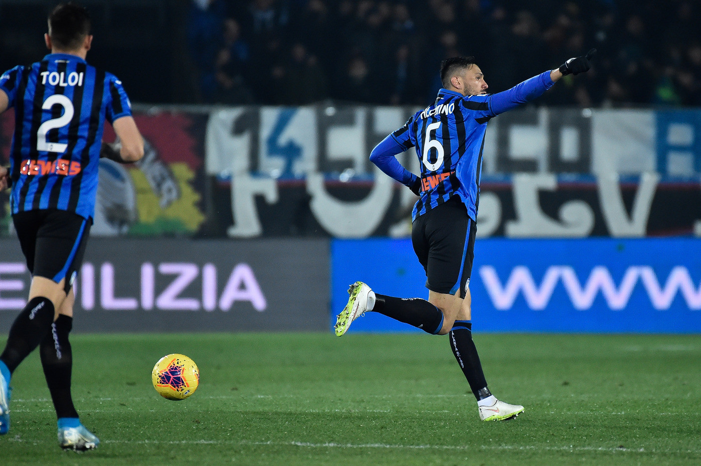 La Roma cade a Bergamo: vince l’Atalanta 2-1