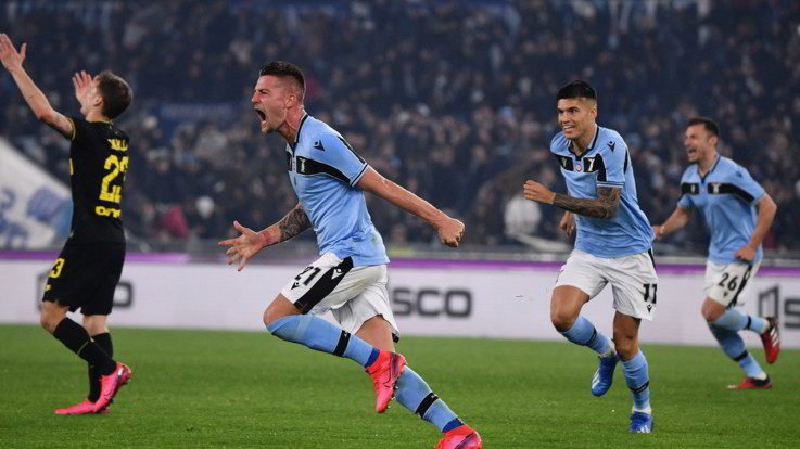 Serie A, Immobile-Milinkovic ribaltano Inter e Lazio vola seconda