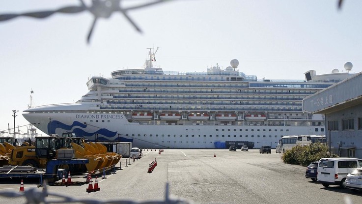 Coronavirus, italiano positivo sulla Diamond Princess